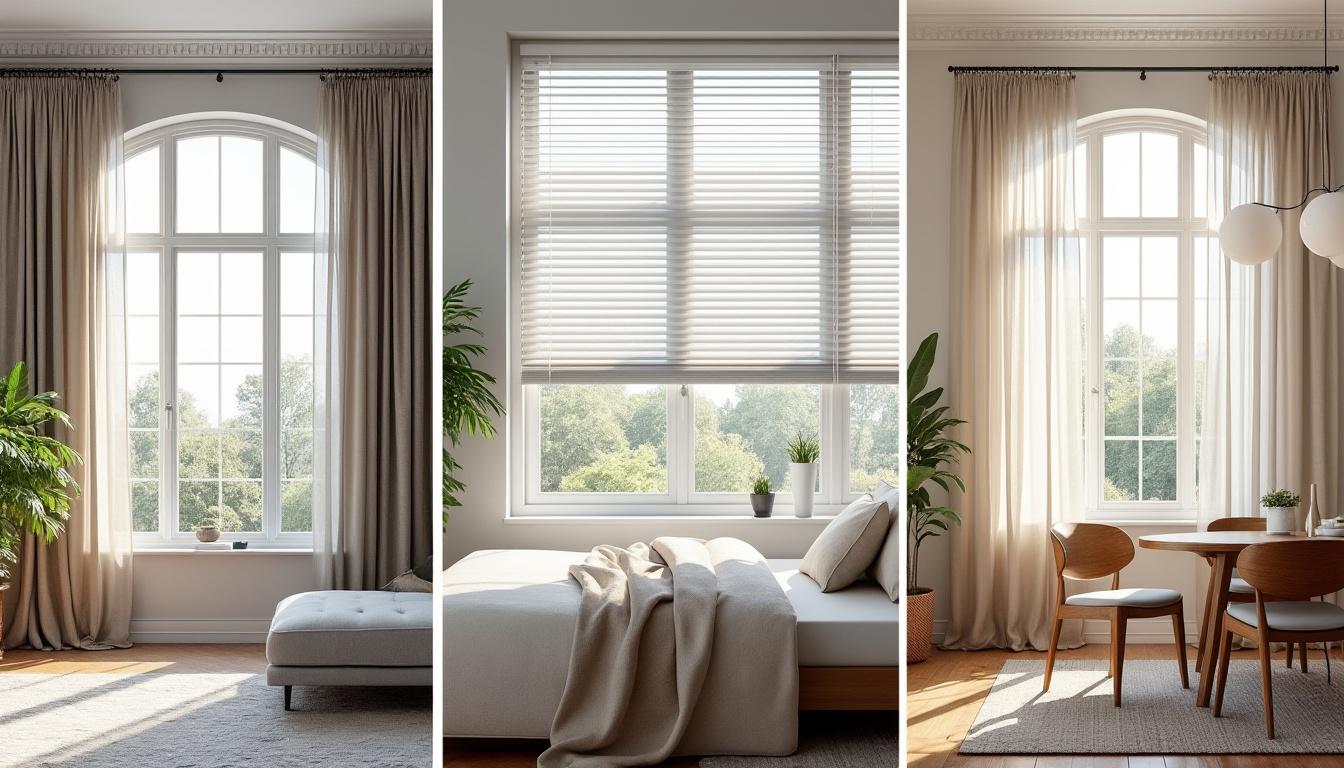 découvrez comment choisir entre rideaux, stores ou voilages selon chaque pièce de votre maison. nos conseils pour allier décoration, luminosité et intimité dans votre intérieur.