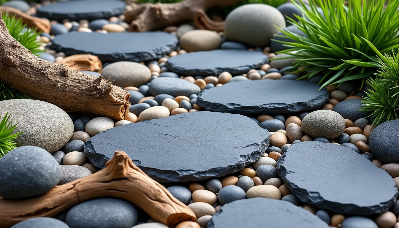découvrez comment embellir votre jardin de façon naturelle avec l'ardoise, les galets et les écorces. conseils pratiques pour choisir le bon matériau au sol, décorer et entretenir vos extérieurs durablement.