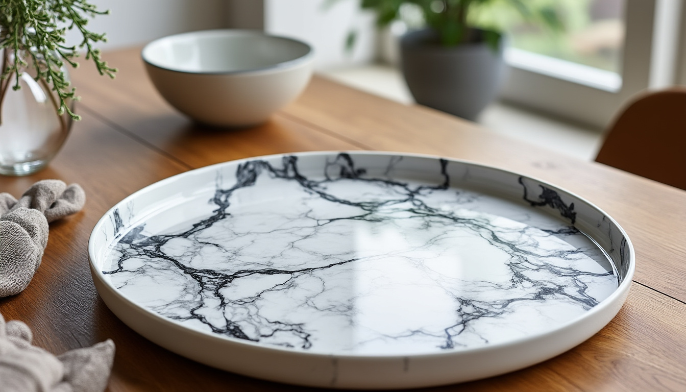 découvrez comment fabriquer un plateau de service marbré avec un effet céramique élégant. suivez notre tutoriel étape par étape pour réaliser un accessoire déco tendance et fait maison.