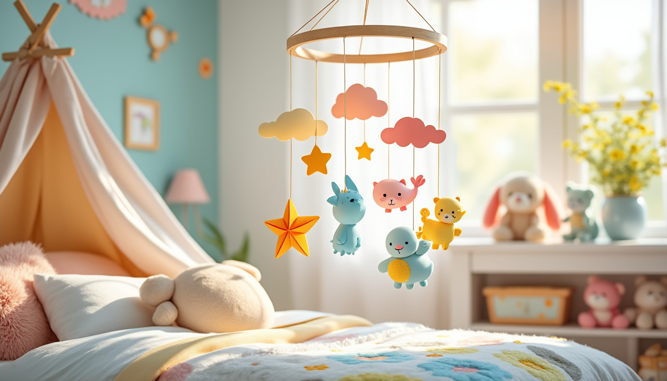 apprenez à créer un joli mobile déco en papier pour la chambre d’enfant avec nos conseils faciles et créatifs. idéal pour une activité manuelle ludique et personnalisée !