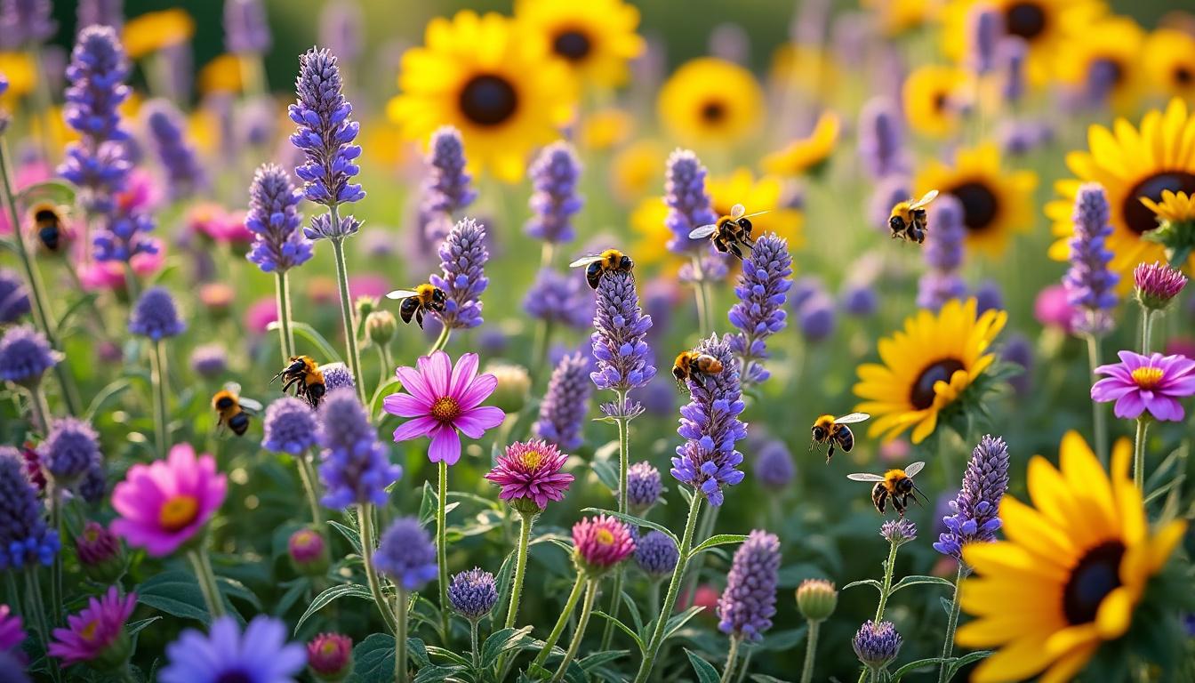 découvrez les meilleures plantes mellifères pour attirer les abeilles dans votre jardin et favoriser la biodiversité tout en profitant de fleurs colorées et parfumées.