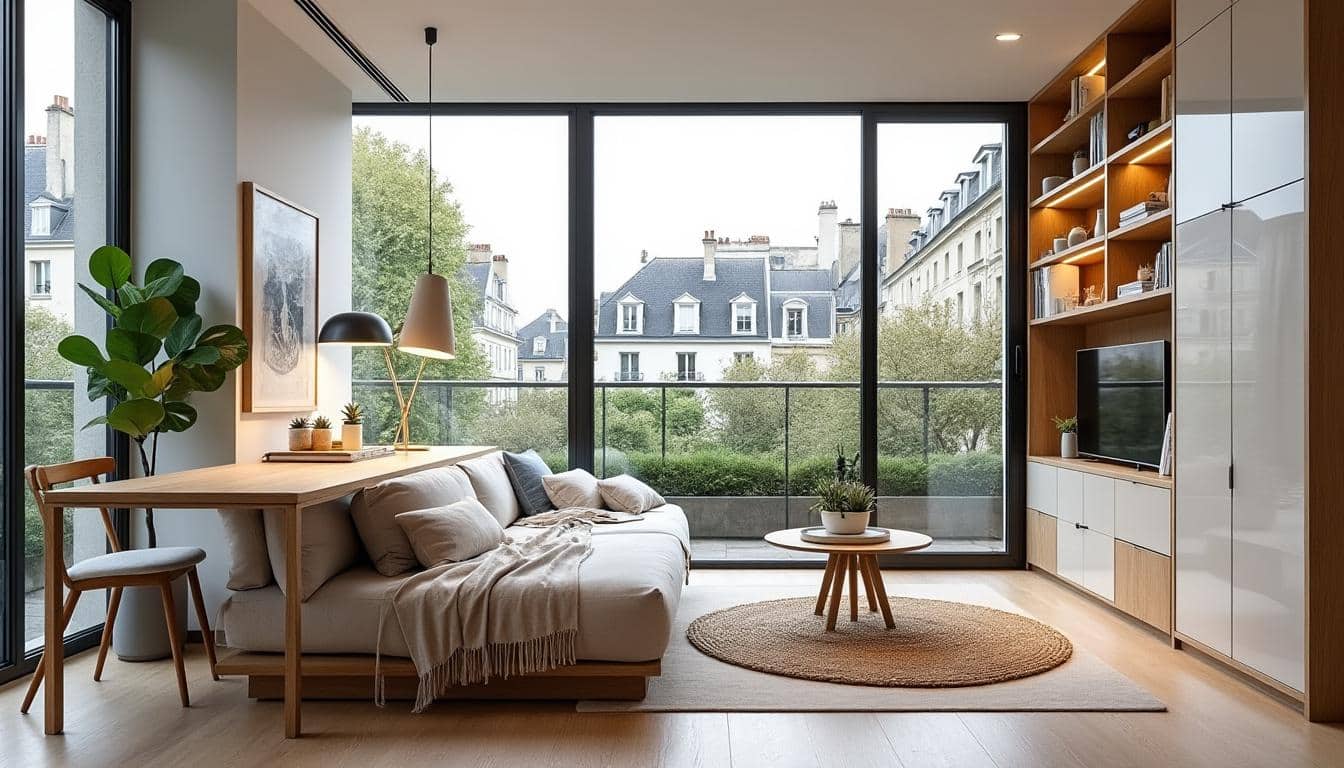 découvrez 15 idées inspirantes pour aménager et optimiser les petits espaces d'un studio parisien grâce à la collaboration ikea x pinterest.