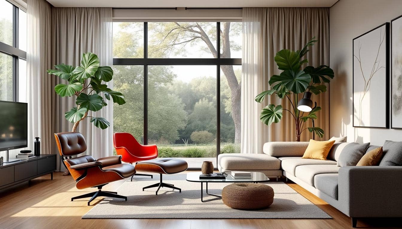 découvrez comment intégrer une pièce iconique vitra & eames dans votre intérieur sans donner l'impression d'un musée, pour un style élégant et contemporain.