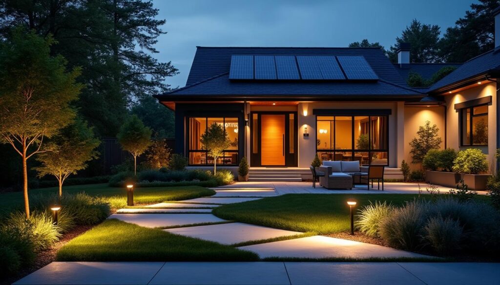 découvrez chez castorama des solutions d'éclairage extérieur alliant sécurité, ambiance chaleureuse et économies d'énergie pour un jardin agréable sans surconsommation.